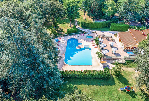 camping avec piscine lot